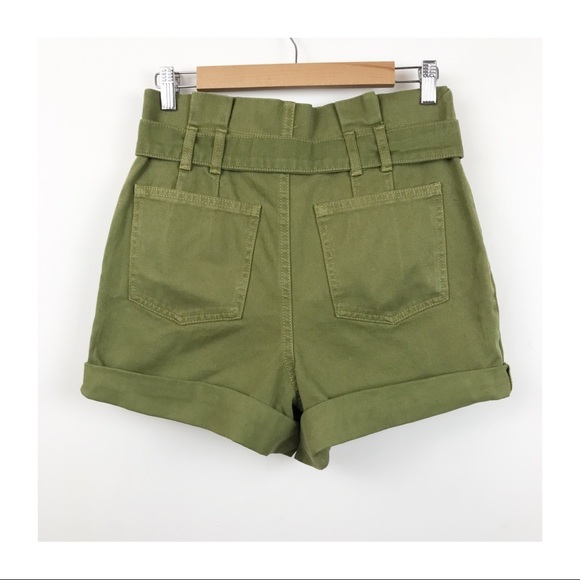 NWT Free People Cindy Utility Short in‎ Sage Size 4 - Picture 8 of 13
